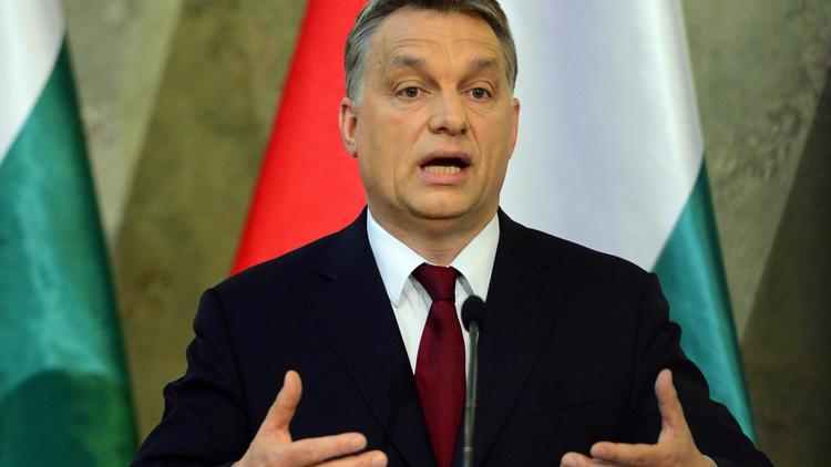 Le Premier ministre hongrois Viktor Orban, le 7 avril 2014 à Budapest [Attila Kisbenedek / AFP/Archives]