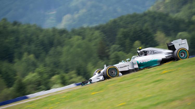 Le pilote allemand de Mercedes Nico Rosberg lors du Grand Prix d'Autriche, le 22 juin 2014 à Spielberg [Jure Makovec / AFP/Archives]