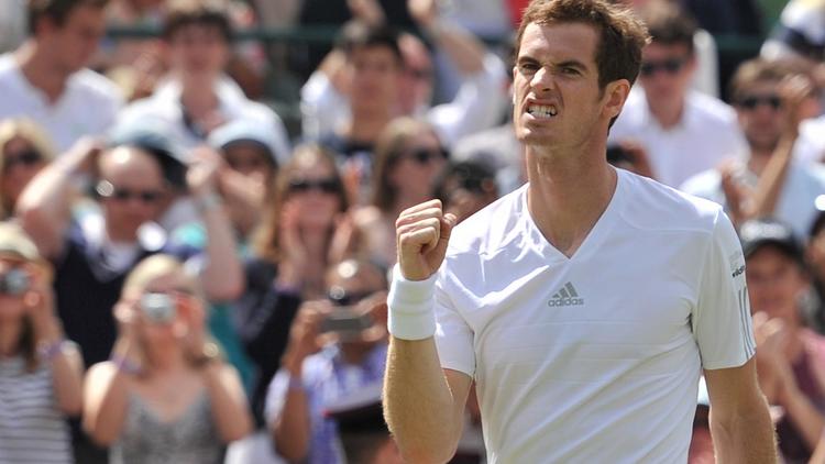 L'Ecossais Andy Murray, lors du 2 tour du tournoi de Wimbledon, le 25 juin 2014 [Glyn Kirk / AFP]