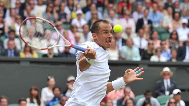 Le joueur tchèque Lukas Rosol, ici lors du tournoi de Wimbledon,le 26 juin 2014 [Glyn Kirk / AFP/Archives]