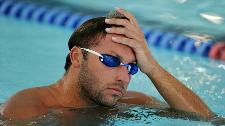 Le nageur australien Ian Thorpe, 11 fois champion du monde, durant un entraînement, le 3 février 2011 à Sydney [Greg Wood / AFP/Archives]