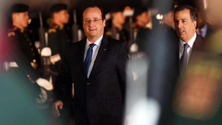 François Hollande à Mexico, le 10 avril 2014 [Yuri Cortez / AFP]