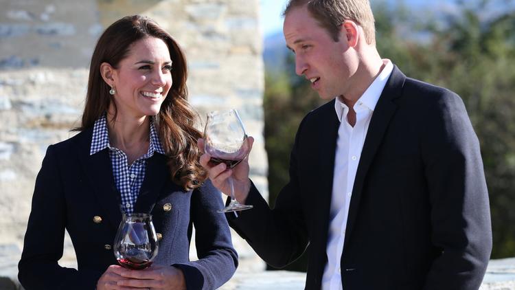 Le prince William et sa femme Catherine, duchesse de Cambridge, à Queenstown en Nouvelle-Zélande, le 13 avril 2014 [Fiona Goodall / Pool/AFP]