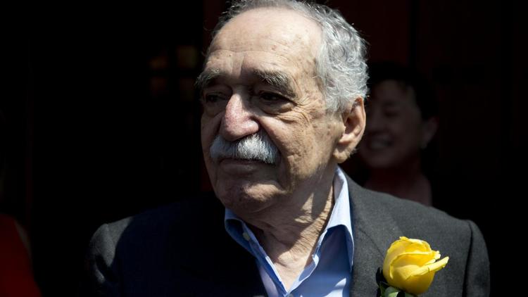 Le prix Nobel de littérature colombien Gabriel Garcia Marquez à Mexico le 6 mars 2014 [Yuri Cortez / AFP/Archives]