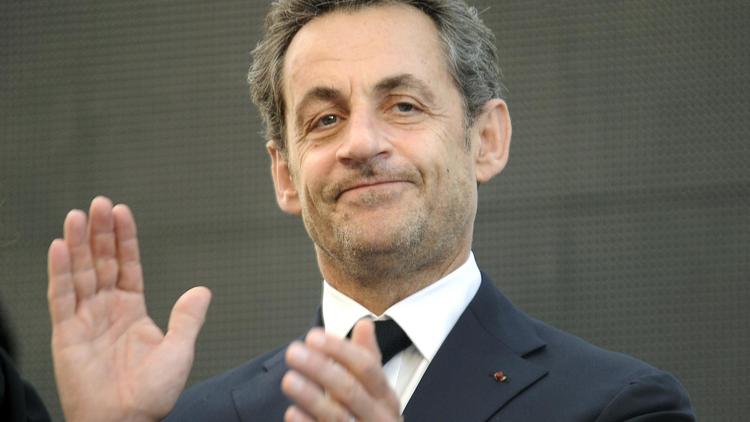 L'ex-président Nicolas Sarkozy, le 22 mai 2013 à Netanya, en Israël [David Buimovitch / AFP/Archives]