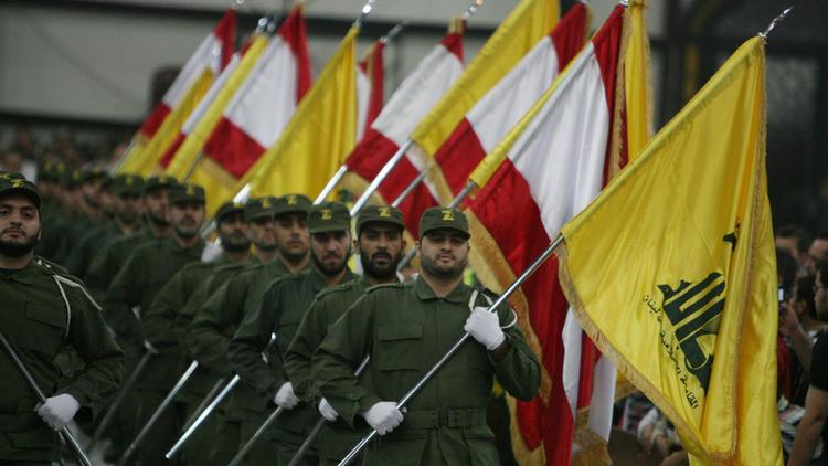Des combattants du Hezbollah, à Beyrouth, le 11 novembre 2009 [Ramzi Haidar / AFP/Archives]