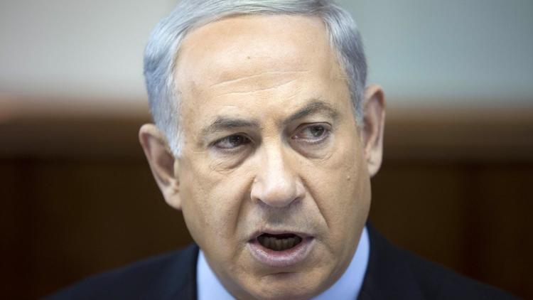 Le Premier ministre israélien Benjamin Netanyahu à Jérusalem le 24 novembre 2013 [Abir Sultan / Pool/AFP/Archives]