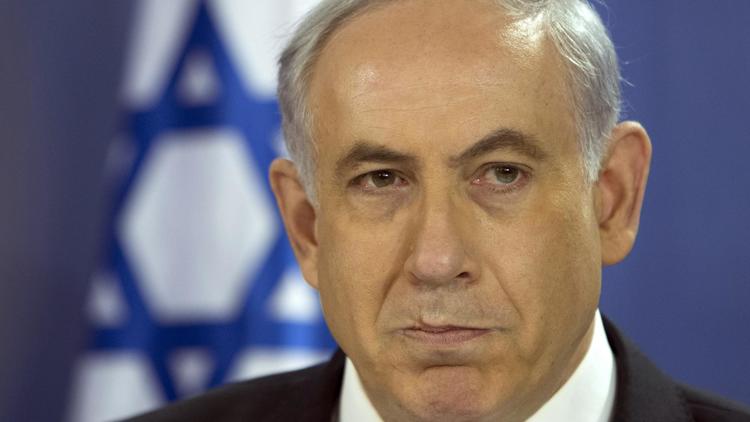 Le Premier ministre israélien Benjamin Netanyahu à Tel Aviv le 18 juillet 2014 [Oded Balilty / Pool/AFP]