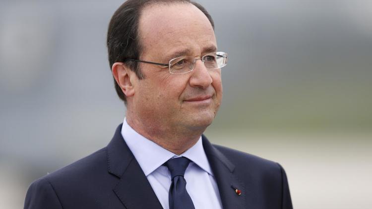 Le président François Hollande à Villacoublay le 20 avril 2014 [Thomas Samson / AFP/Archives]