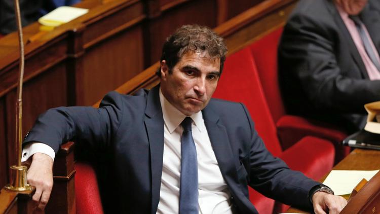 Christian Jacob, président du groupe parlementaire UMP à l'Assemblée nationale, le 21 mai 2014 dans l'hémicycle à Paris [Patrick Kovarik / AFP/Archives]