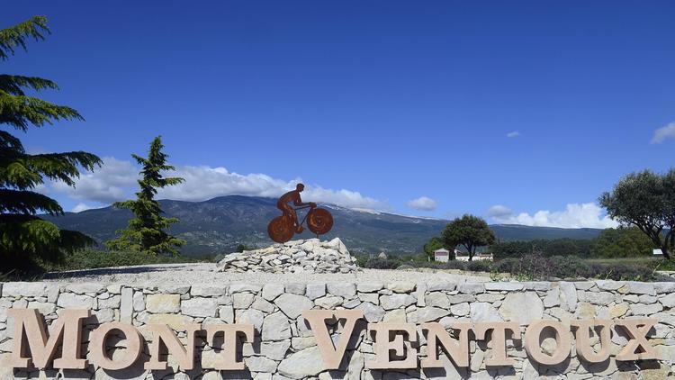 Photo prise  le 3 mai 2013 sur le Mont Ventoux, point d'orgue de la 15e étape du Tour de France [boris horvat / AFP/Archives]