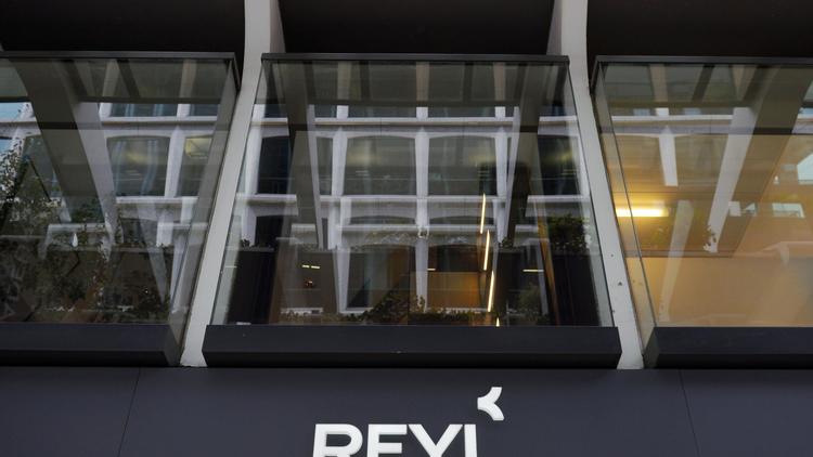Une agence de la banque Reyl, à Genève [Fabrice Coffrini / AFP/Archives]
