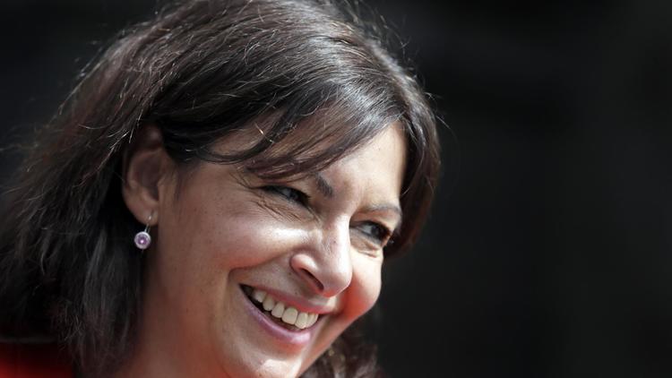 La candidate socialiste à la mairie de Paris, Anne Hidalgo, le 16 juin 2013 à Paris [KENZO TRIBOUILLARD / AFP Photo]