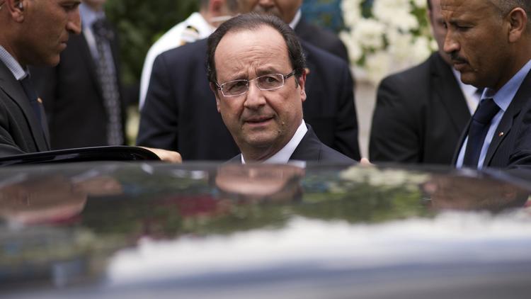 François Hollande le 5 juillet 2013 à Tunis [Lionel Bonaventure  / AFP]