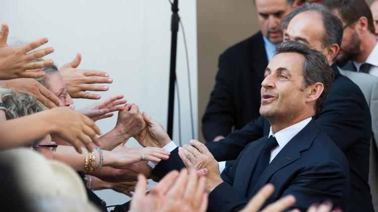 Nicolas Sarkozy, le 8 juillet 2013 à Paris [Martin Bureau / AFP]