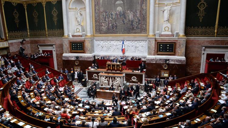 L'hémicycle de l'Assemblée nationale le 23 juillet 2012 [Pierre Andrieu / AFP]