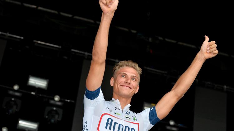 L'Allemand Marcel Kittel (Argos-Shimano) lors de la 5e course de Sint-Niklaas, le "Natourcriterium", le 26 juillet 2013. [David Stockman / BELGA/AFP]