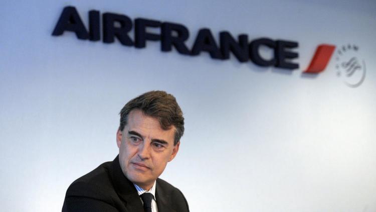Alexandre de Juniac, PDG d'Air France-KLM, le 7 janvier 2013 à Paris [Eric Piermont / AFP/Archives]