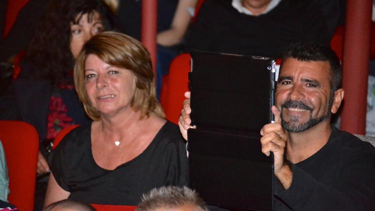 Pascal Benitez et sa femme Marie-Josée, le 18 mai 2013 à Perpignan [Alexandre Durand / AFP/Archives]