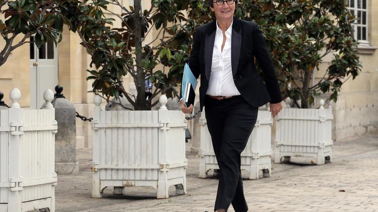 La ministre des Sports Valérie Fourneyron, le 17 septembre 2013 à l'Elysée [Jacques Demarthon / AFP/Archives]