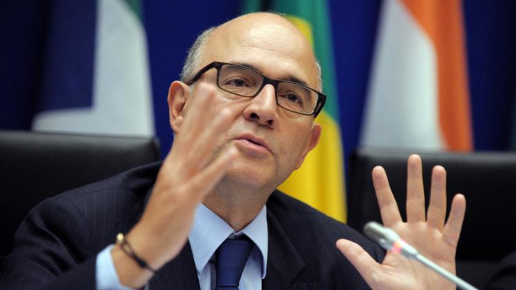 Le ministre de l'Economie Pierre Moscovici, le 3 octobre 2013 à Paris [Eric Piermont / AFP/Archives]