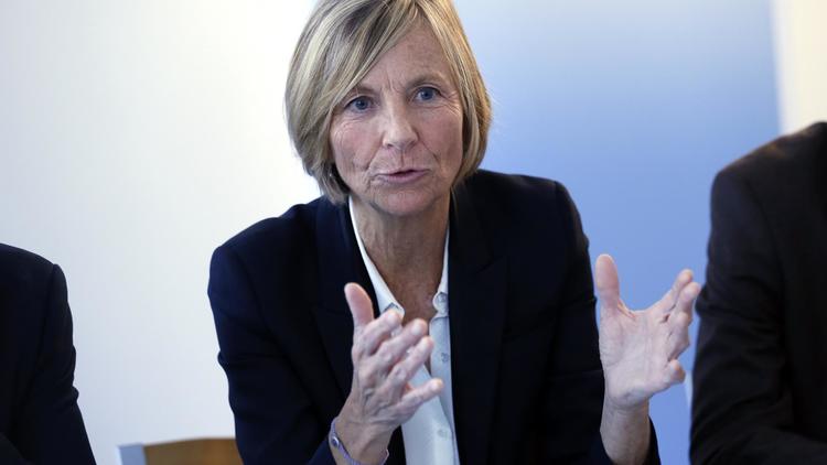 La candidate MoDem à la mairie de Paris, Marielle de Sarnez, le 28 octobre 2013 [ / AFP]