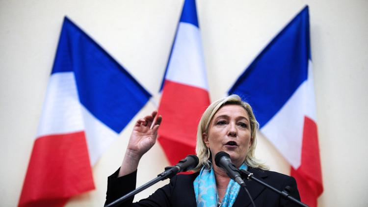 Marine Le Pen, le 9 novembre 2013 à Bergerac, en Dordogne [Nicolas Tucat / AFP/Archives]