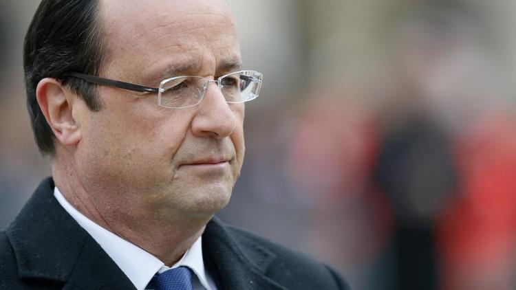 Le président François Hollande à Paris, le 26 novembre 2013 [ / Pool/AFP/Archives]