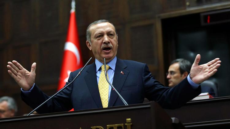 Le Premier ministre turc Recep Tayyip Erdogan, le 3 décembre 2013 à Ankara [Adem Altan / AFP/Archives]