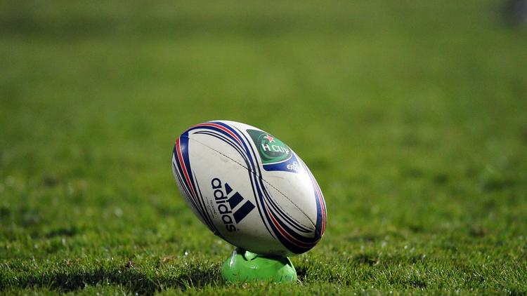 Un Ballon de rugby du Top 14 (saison 2013-2014) [Rémy Gabalda / AFP/Archives]