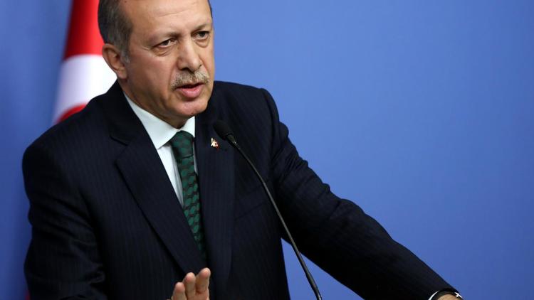 Le Premier ministre turc Recep Tayyip Erdogan, à Ankara le 18 décembre 2013 [Adem Altan / AFP/Archives]