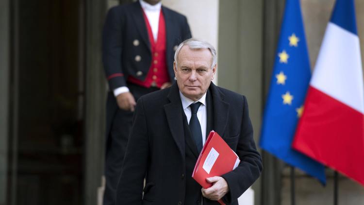 Le Premier ministre Jean-Marc Ayrault le 23 janvier 2014 à la sortie de l'Elysée le 23 janvier 2014 à Paris  [Alain Jocard / AFP/Archives]