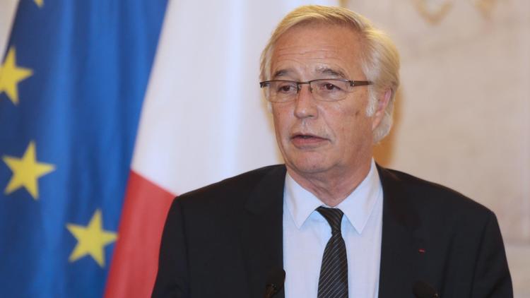 Le sénateur-maire de Dijon François Rebsamen le 28 janvier 2014 à Paris [Jacques Demarthon / AFP/Archives]