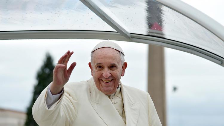 Le Pape François au Vatican le 5 février 2014 [Vincenzo Pinto / AFP]