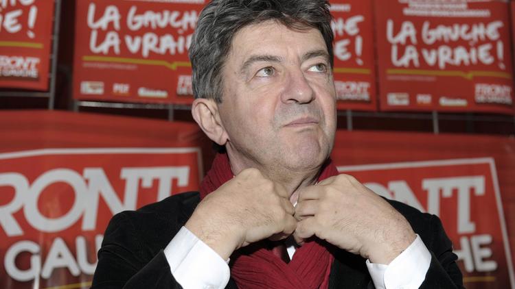 Jean-Luc Mélenchon, coprésident du parti de gauche (PG), à Montpellier le 19 février 2014 [Pascal Guyot / AFP/Archives]