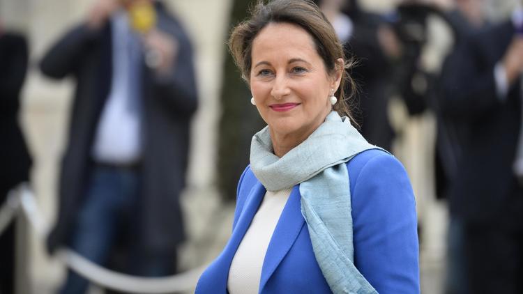 La ministre de l'Ecologie Ségolène Royal arrive à l'Elysée, le 4 avril 2014 [Lionel Bonaventure / AFP]