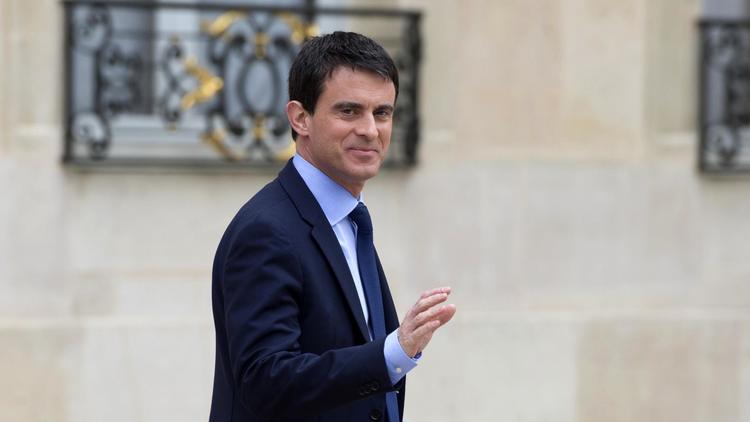 Manuel Valls le 4 avril 2014 à Matignon à Paris  [Fred Dufour / AFP/Archives]