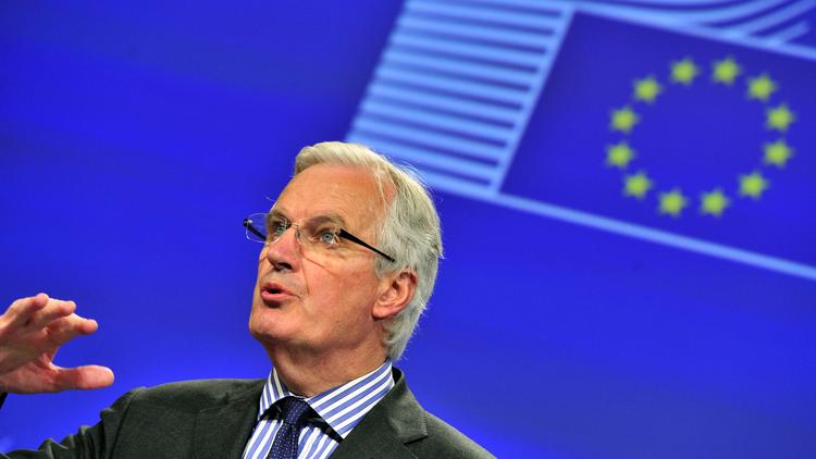 Michel Barnier le 9 avril 2014 à Bruxelles [Georges Gobet / AFP/Archives]