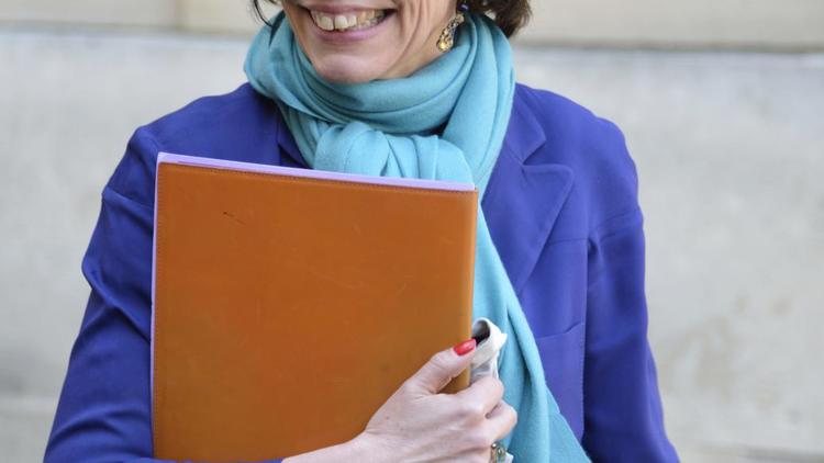La ministre des Affaires sociales Marisol Touraine à l'hôtel Matignon à Paris, le 17 avril 2014 [Eric Feferberg / AFP]