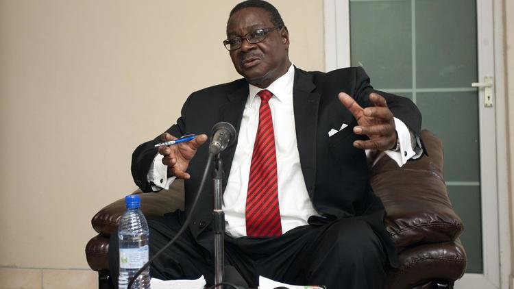 Le nouveau président du Malawi, Peter Mutharika, le 24 mai 2014 à Blantyre [Amos Gumulira / AFP/Archives]