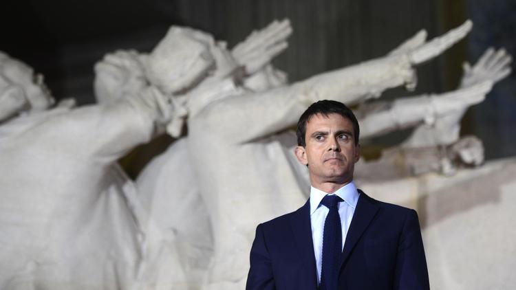 Le Premier ministre Manuel Valls à Paris, le 25 juin 2014 [Dominique Faget / AFP]
