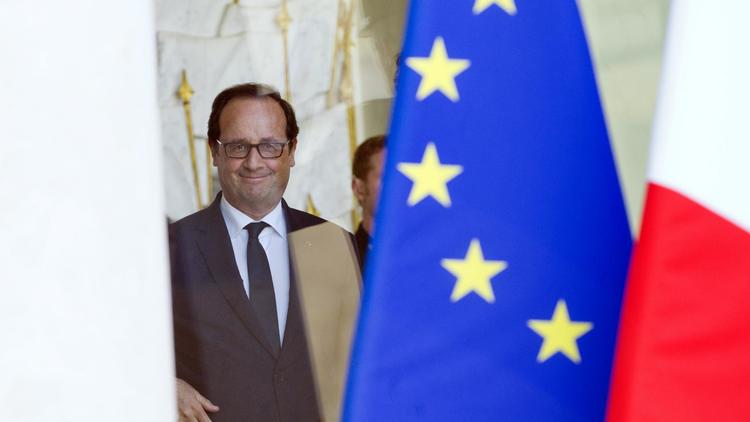 Francois Hollande le 3 juillet 2014 à l'Elysée à Paris [Alain Jocard / AFP/Archives]