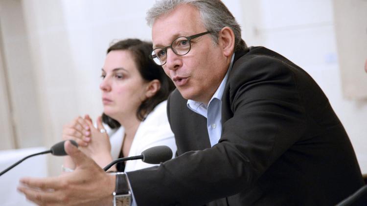 Le secrétaire national du Parti communiste français Pierre Laurent, le 10 juillet 2014 à Paris [Bertrand Guay / AFP/Archives]