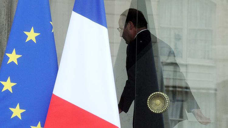François Hollande le 1er août 2014 à l'Elysée à Paris [Dominique Faget / AFP/Archives]