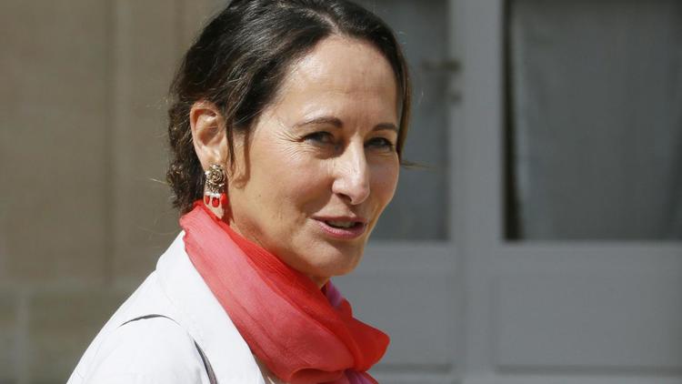 La ministre de l’Écologie Ségolène Royal au Palais de l'Elysée à Paris, le 20 août 2014 [PATRICK KOVARIK / AFP/Archives]