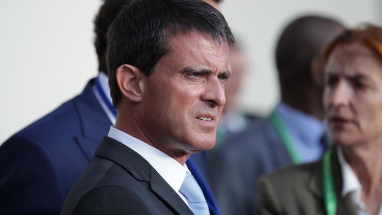 Manuel Valls le 23 août 2014 à Caen [Charly Triballeau / AFP/Archives]