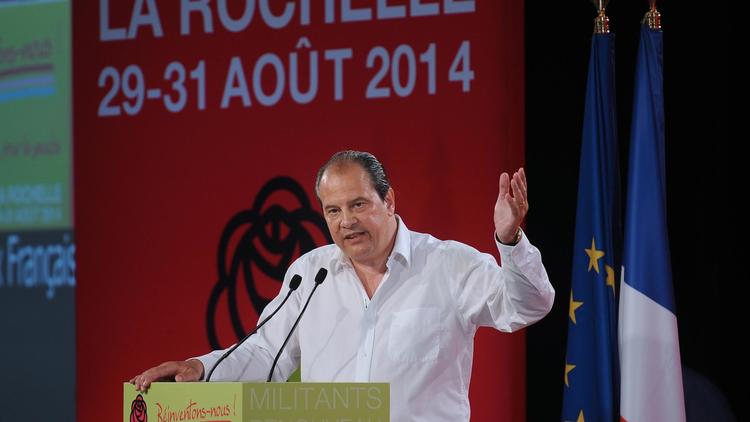 Jean-Christophe Cambadelis le 31 août 2014 à La Rochelle [Xavier Leoty / AFP]