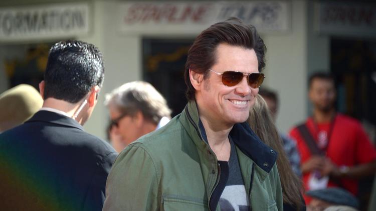 L'acteur américain Jim Carrey, le 27 avril 2013 à Los Angeles [Joe Klamar / AFP/Archives]