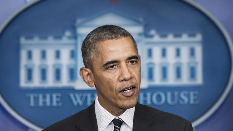 Le président américain Barack Obama le 27 septembre 2013 à Washington [Brendan Smialowski / AFP]