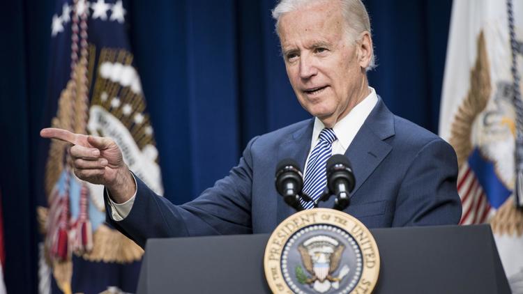 Le vice-président américain Joe Biden le 7 avril 2014 à Washington [Brendan Smialowski / AFP/Archives]